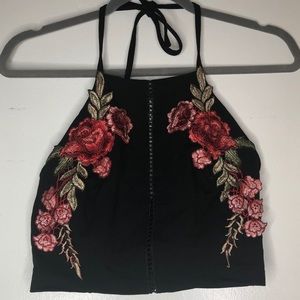 Cropped Halter Top